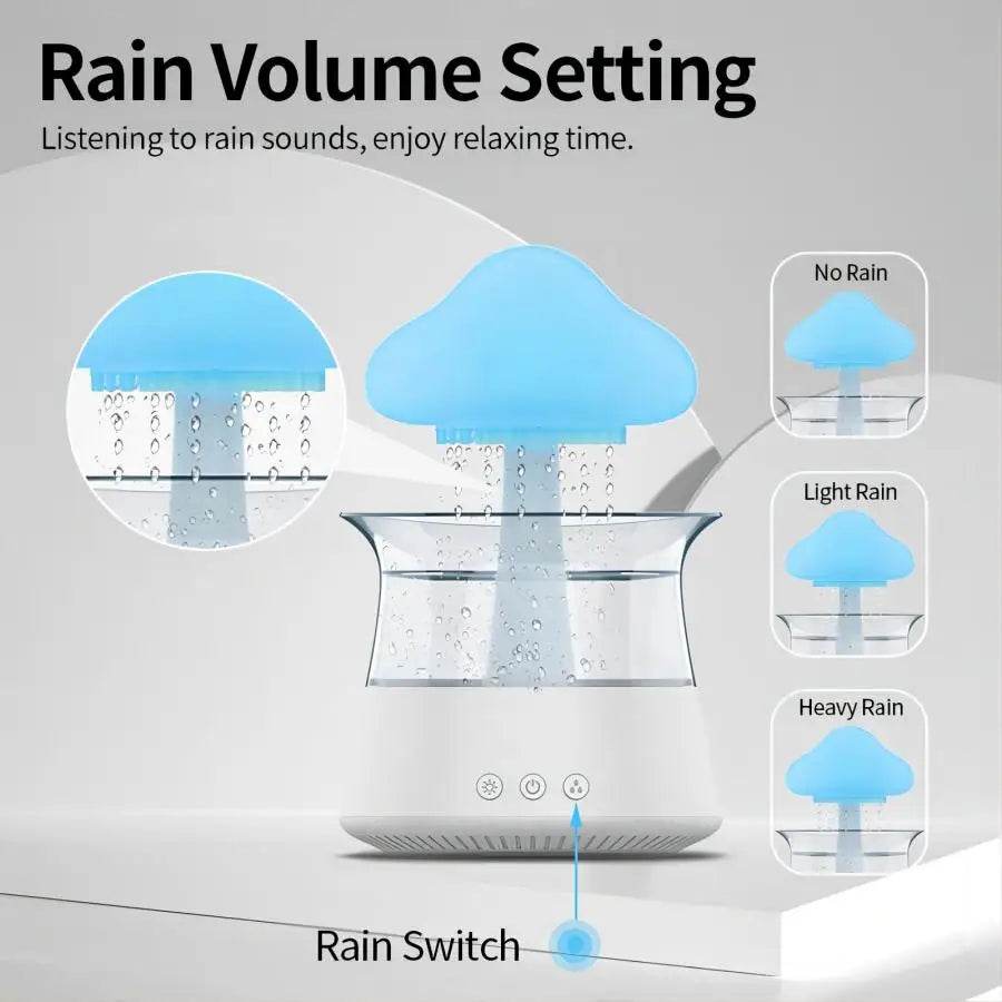 Humificador- Aromaterapia con efecto nube - TecnoMarket