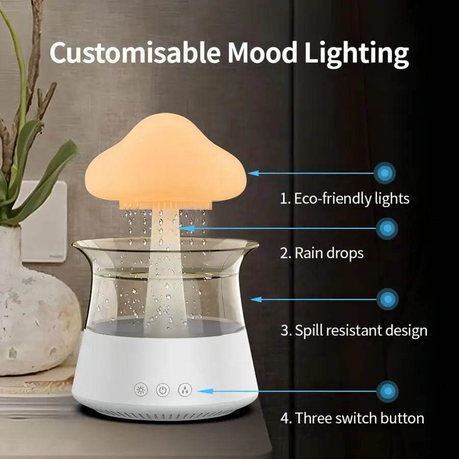 Humificador- Aromaterapia con efecto nube - TecnoMarket