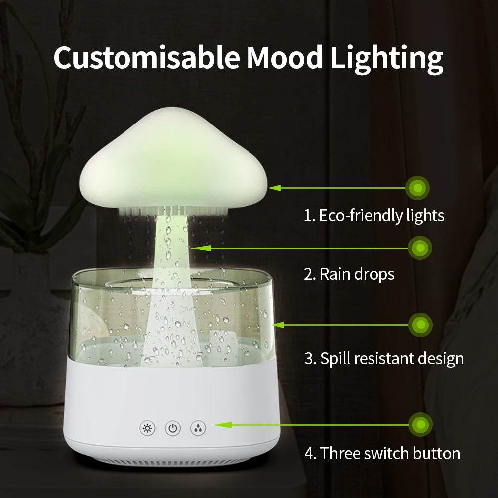 Humificador- Aromaterapia con efecto nube - TecnoMarket