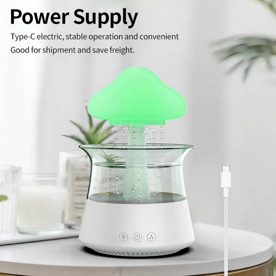 Humificador- Aromaterapia con efecto nube - TecnoMarket