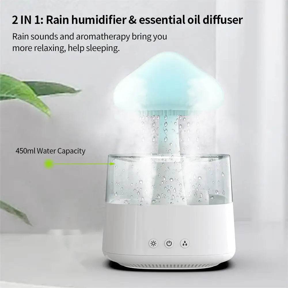 Humificador- Aromaterapia con efecto nube - TecnoMarket