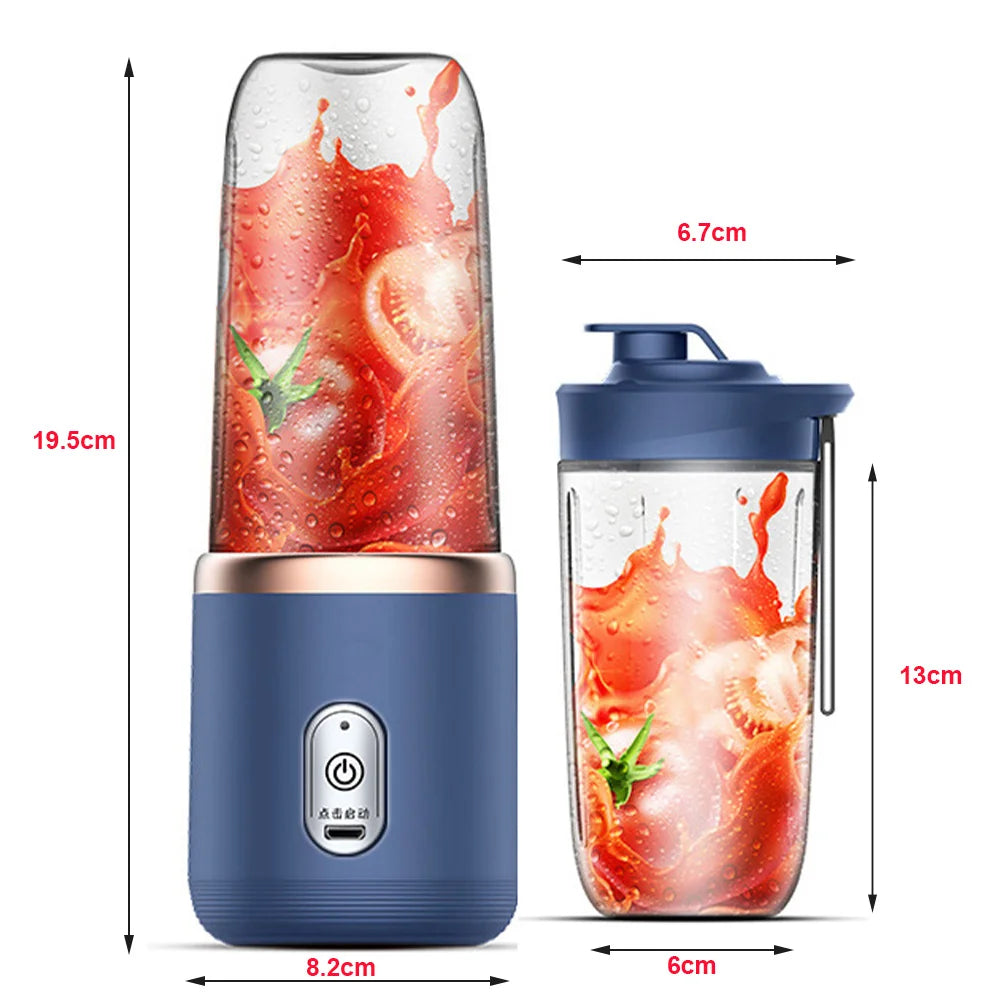 Portable smoothie processor 