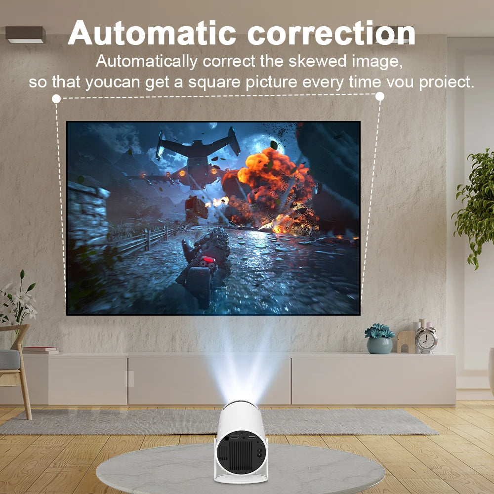 Proyector portatil compatible 4k